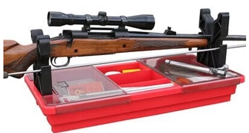 MTM PORTABLE RIFLE MAINTENANCE CENTER RED