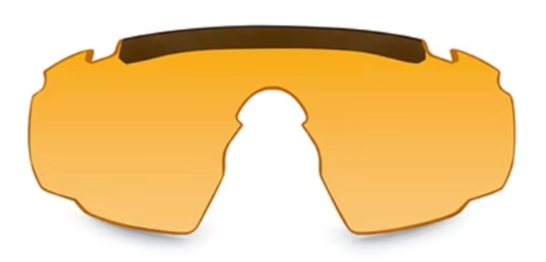 Saber Advanced Smoke/Rust/Vermillion Matte Black Frame 3 Lens Protective Eyewear