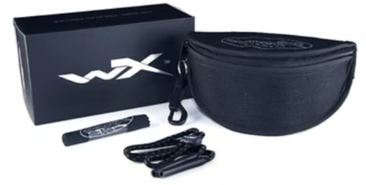 XL-1 Advanced Comm Smoke/Clear Matte Black Frame 2 Lens set Protective Eyewear