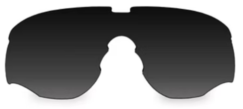 WX Rogue Comm Grey/Clear/Rust Tan Frame 3 Lens set Protective Eyewear