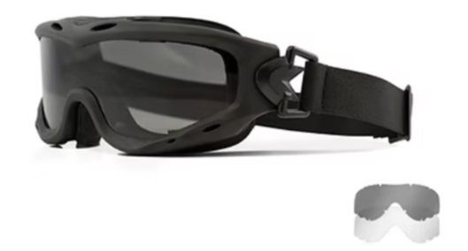 Spear Smoke/Clear Matte Black Frame