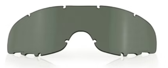 Spear Smoke/Clear/Light Rust Matte Black Frame Protective Eyewear