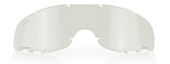 Spear Smoke/Clear/Light Rust Matte Black Frame Protective Eyewear