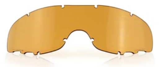 Spear Smoke/Clear/Light Rust Matte Black Frame Protective Eyewear