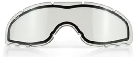 Spear Dual Smoke/Clear/Rust Tan Frame Protective Eyewear