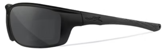 WX Grid Matte Black Frame with Grey Lenses