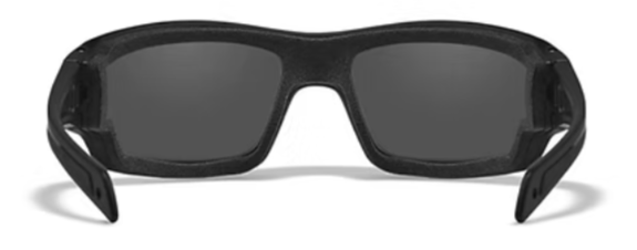 WX Gravity Smoke Grey Matte Black Frame Protective Eyewear