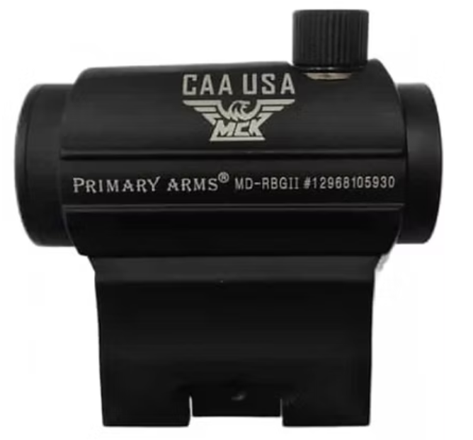 CAA/MCK RED DOT SIGHT & RISER