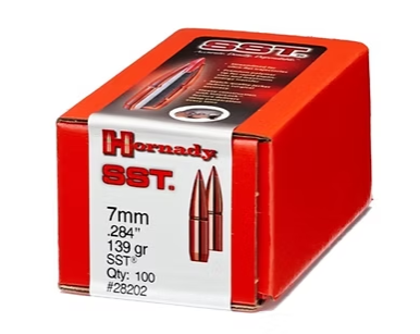 HORNADY 7mm .284 139 GR SST® Bullets (100)