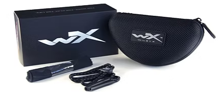 WX Aspect Protective Eyewear (Grey Lenses / Matte Black Frame)