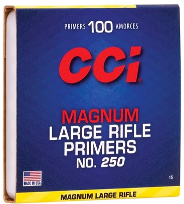 CCI 250 LARGE MAGNUM RIFLE PRIMERS