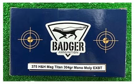 Badger 375 H&H Mag Titan Mono Moly EXBT 304 GR (20)