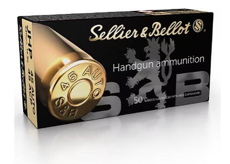 Sellier & Bellot 45 AUTO / 45 ACP JHP 230 GR (50)