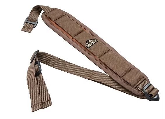 BUTLER CREEK COMFORT STRETCH FIREARM SLING - BROWN