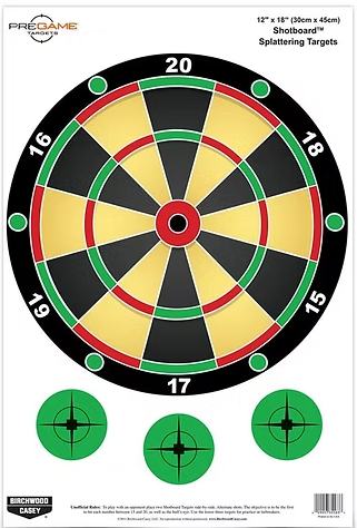 BC PREGAME® 12 X 18 INCH SHOTBOARD™ Target (1)