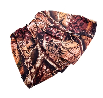 Wildebees Mens Sekelbos Black Camo Gaiters