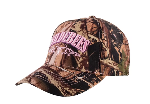 Wildebees Ladies Sekelbos Black Camo College Filagree Cap