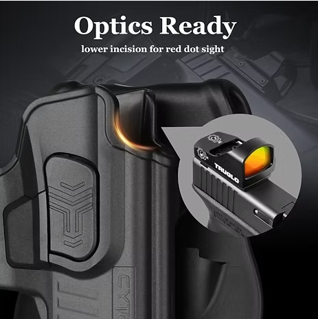CYTAC R-Defender Gen 4 Holster for Taurus Millennium G2 & Others (OWB)