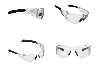 Type N Clear Lens Clear Frame - Industrial