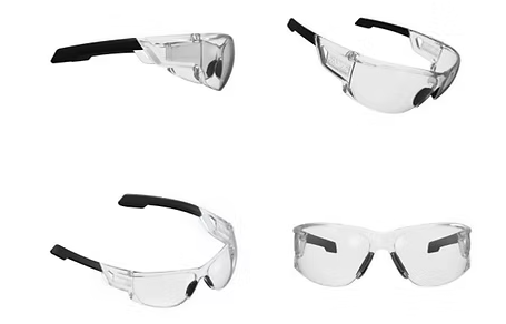 Type N Clear Lens Clear Frame -Tactical