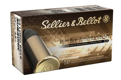Sellier & Bellot .22 LR - Subsonic 40 GR (50)