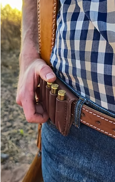 10 ROUND AMMO SLIDE BROWN .300 / .270