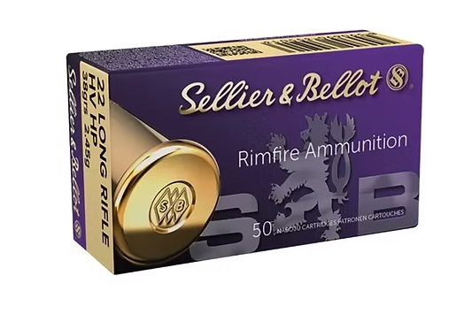 Sellier & Bellot .22 LR - HVHP 40 GR (50)