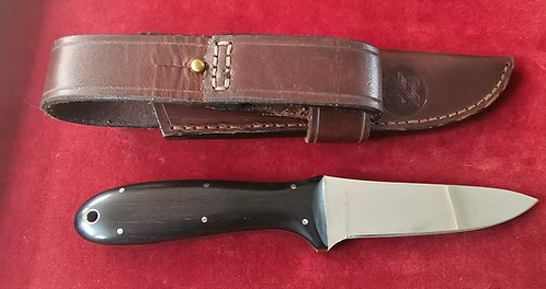 Jan A. Nell Ebony-Handled Custom Knife