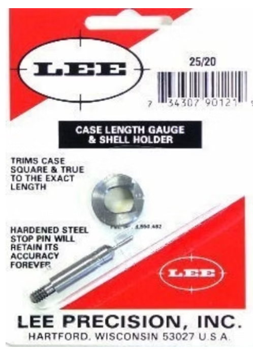 LEE GAUGE/HOLDER 25/20 WCF