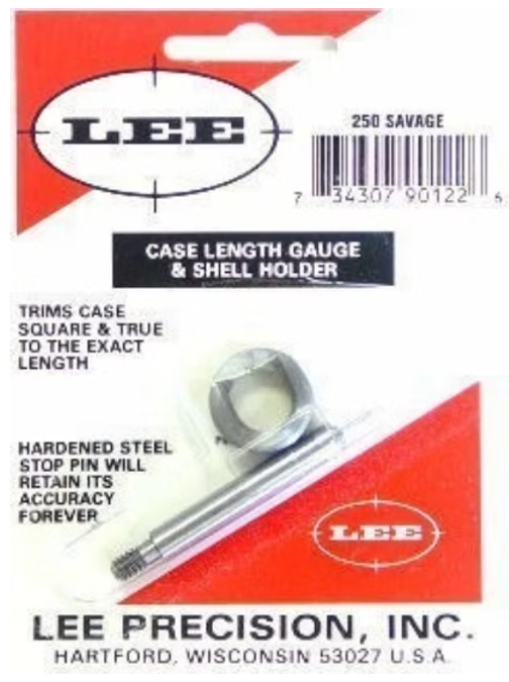 LEE GAUGE/HOLDER 250 SAVAGE