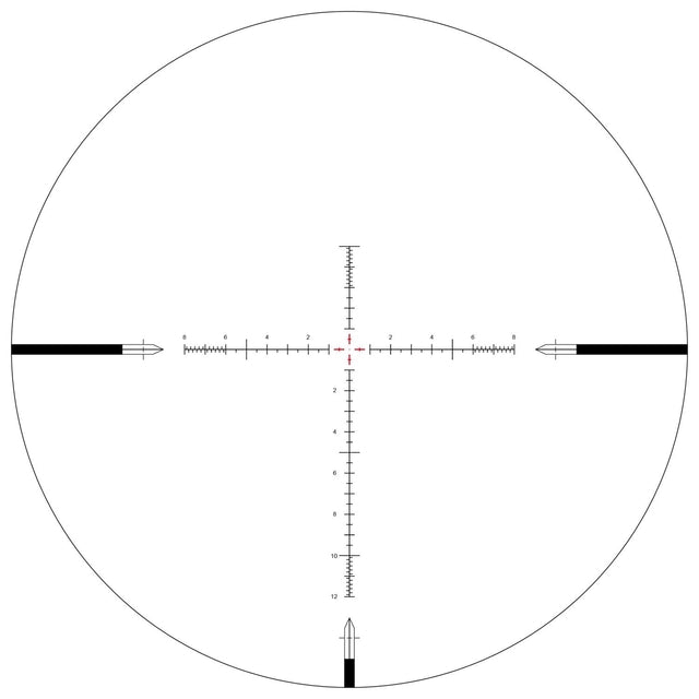 Arken Optics EPL4 6-24×50 FFP MIL VHR Illuminated Reticle with Zero Stop – 30mm Tube