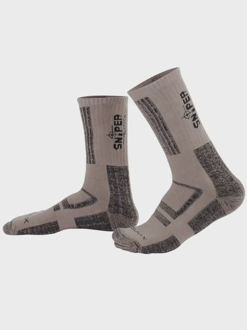 Sniper - Men's CoolMax Socks - Khaki