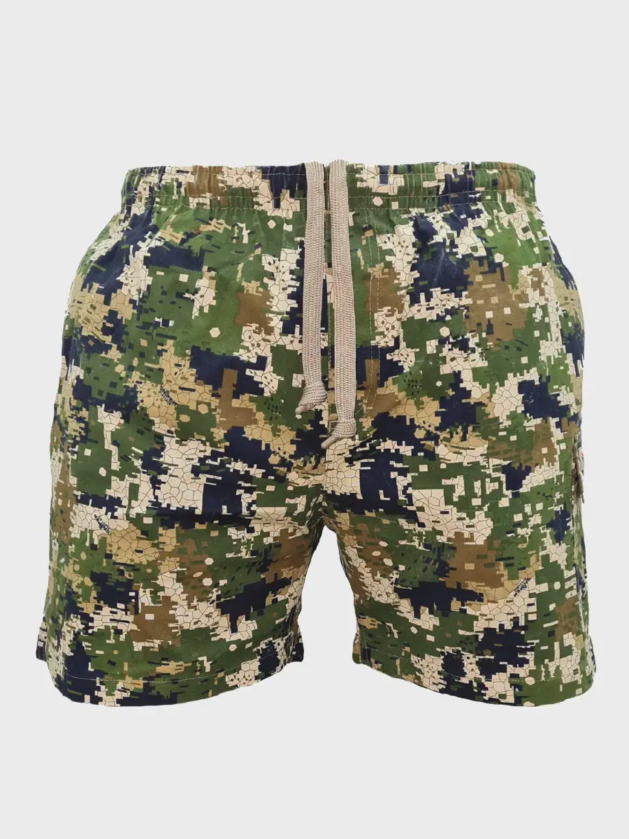 Sniper - Men’s Shorts Basic Flex Pixelate