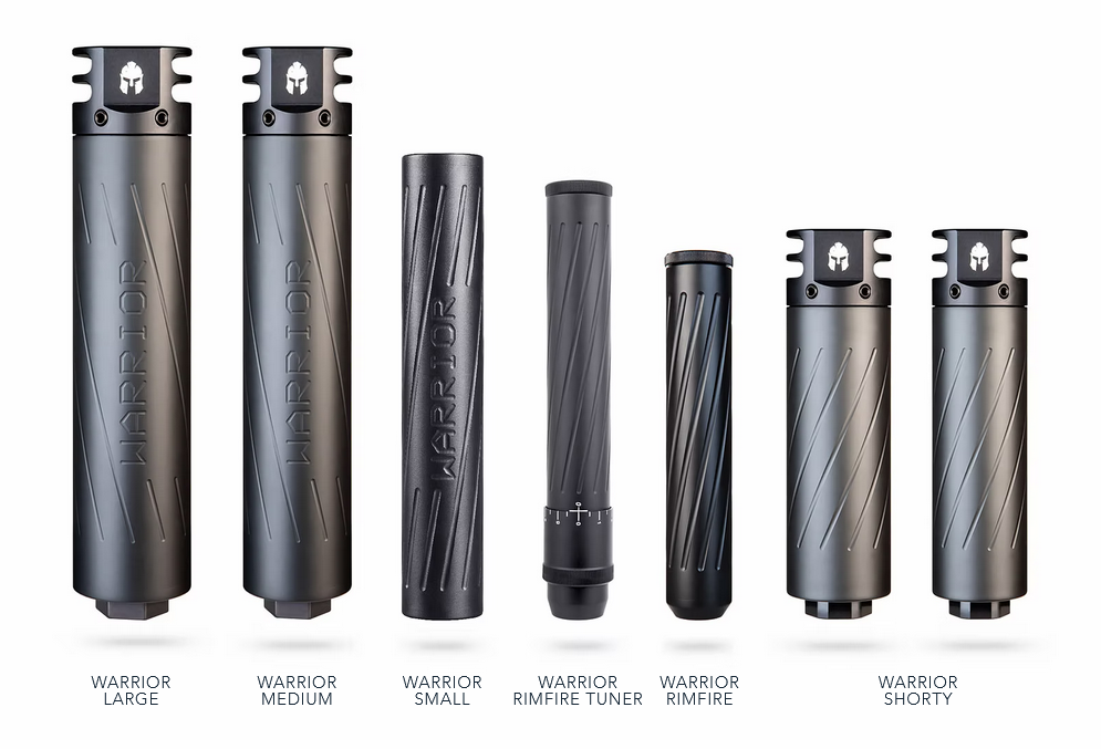 Warrior Suppressor Short Body Large 6.5cal (Body only/No insert)